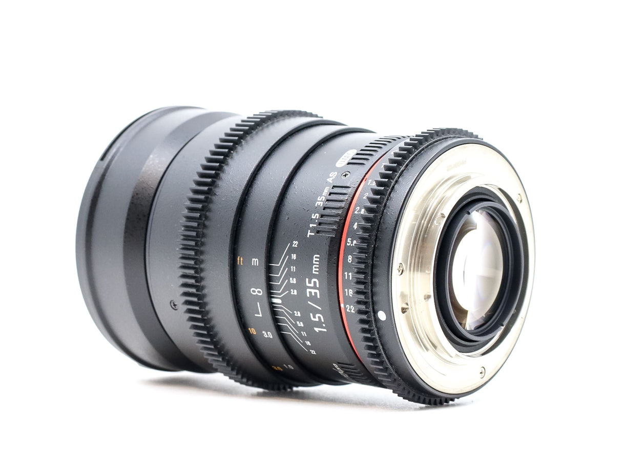Walimex Pro 35mm T1.5 AS UMC - Compatibile con Sony A
