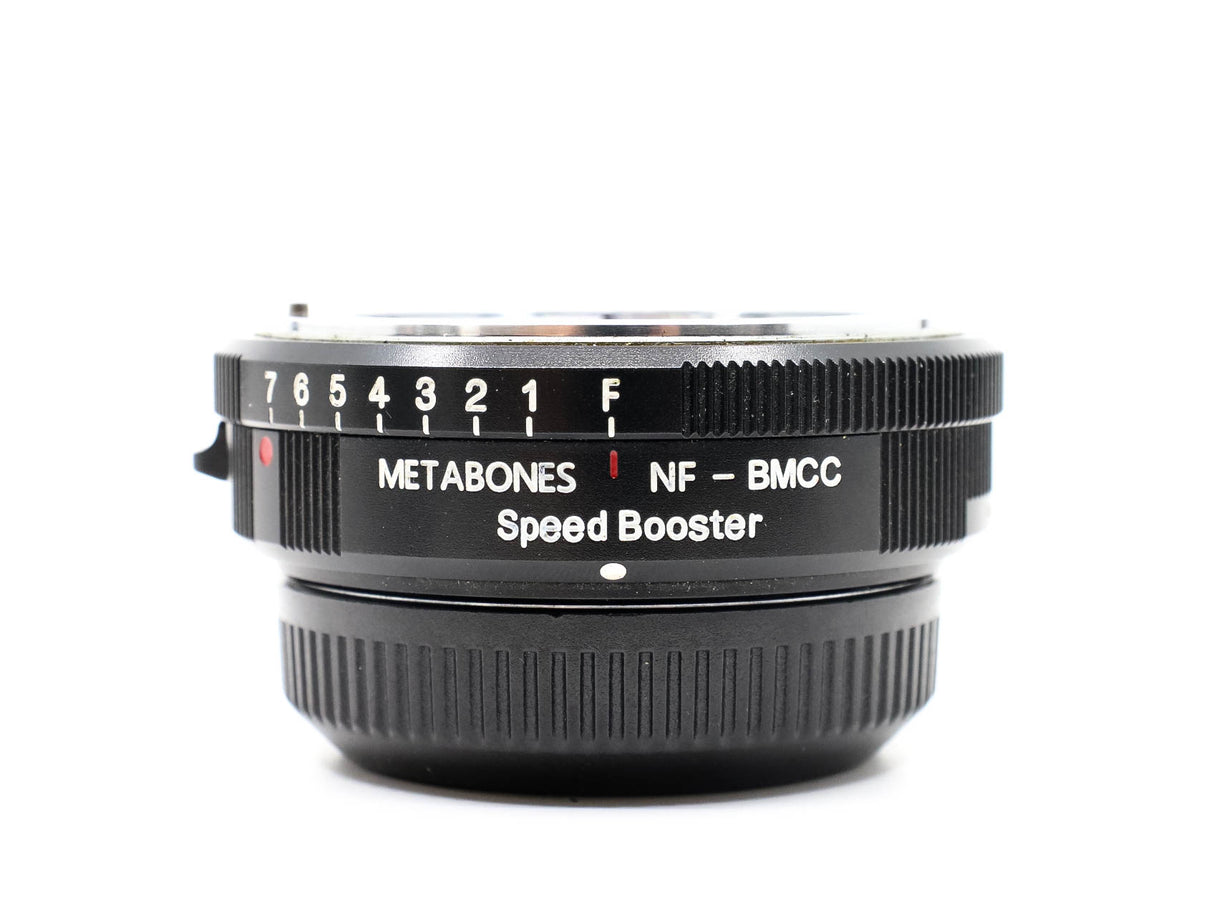 Metabones Nikon G a BMPCC Speed Booster