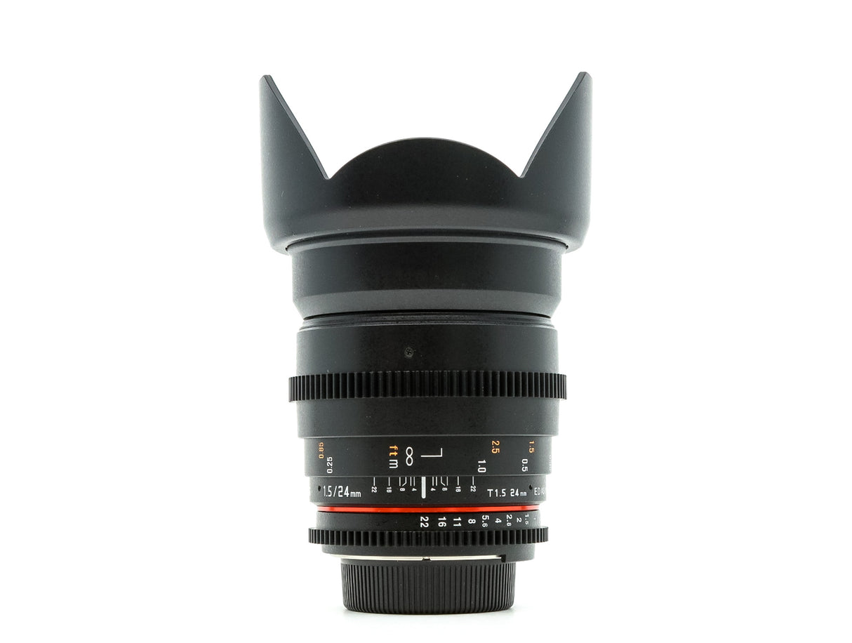 Samyang 24mm T1.5 ED AS UMC II - Compatibile con Nikon