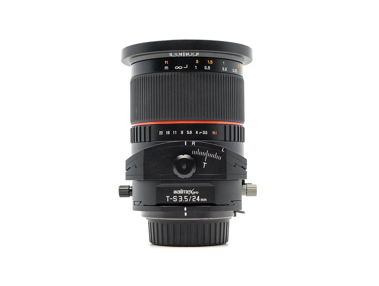 Walimex Pro 24mm f/3.5 Tilt-Shift - Compatibile con Nikon
