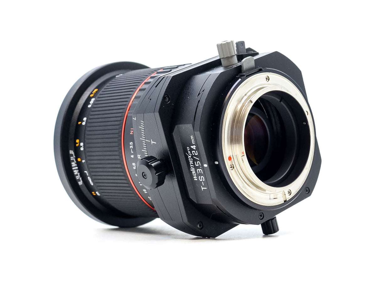 Walimex Pro 24mm f/3.5 Tilt-Shift - Compatibile con Nikon