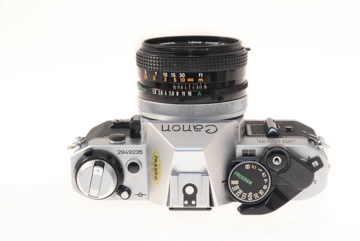 Canon AE-1 Programma + 50mm f1.8 SC