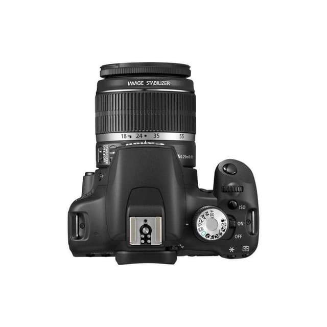 CANON EOS 500D SLR - Black + Canon Canon Zoom Lens EF-S 18-55mm f/3.5-5.6 IS