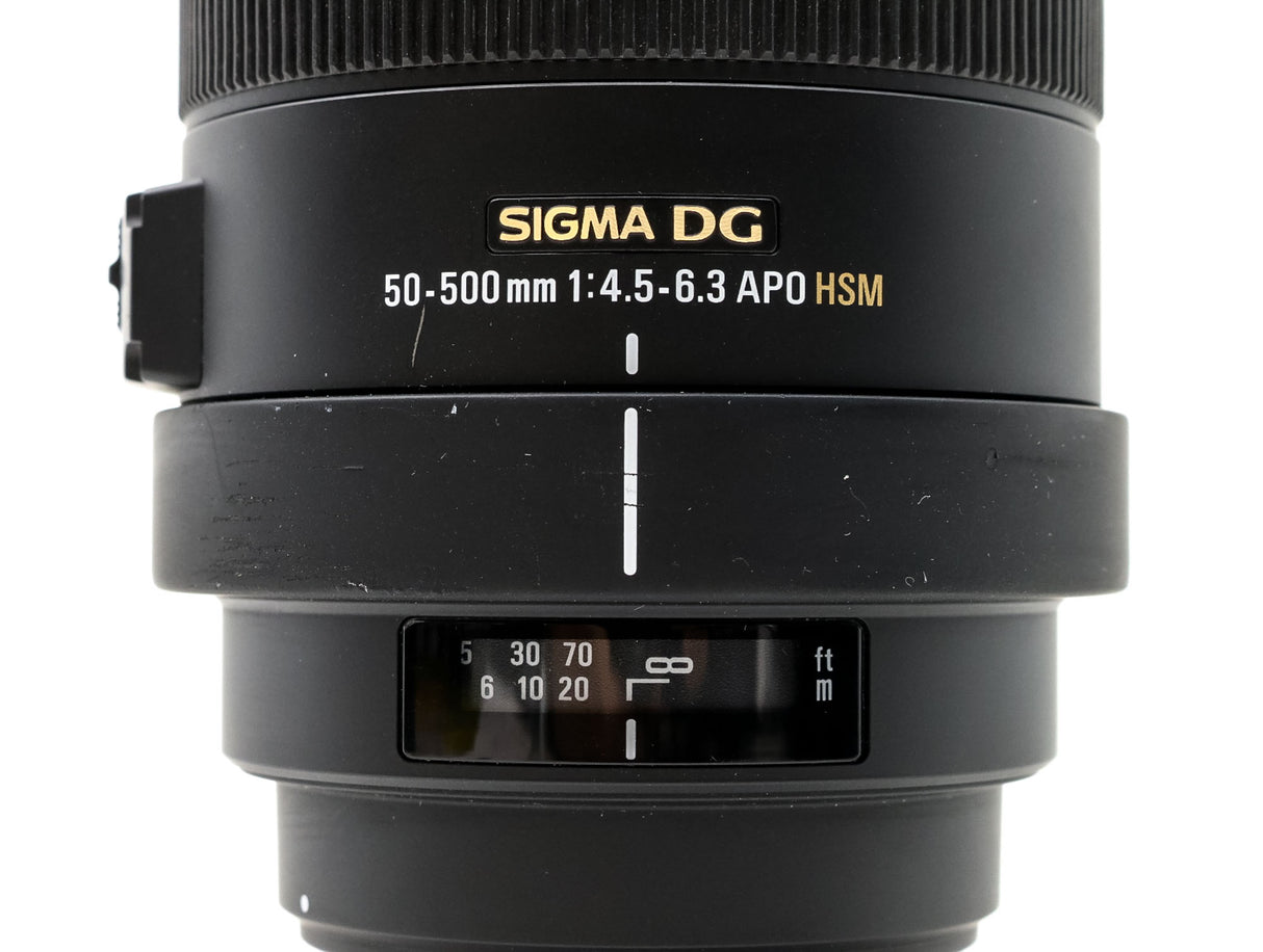Sigma 50-500mm f/4-6.3 EX APO DG HSM - Compatibile con Canon EF