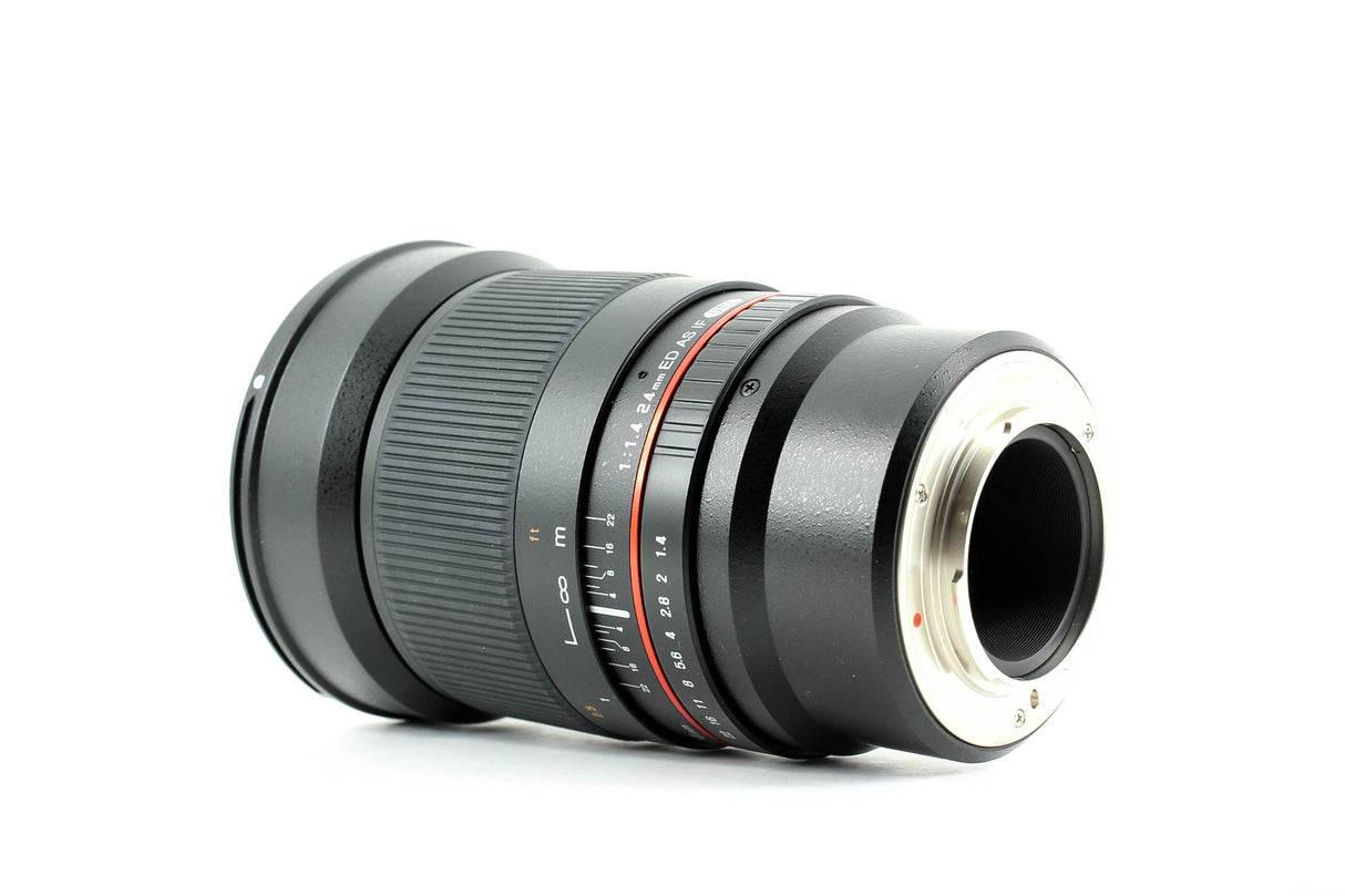 Walimex Pro 24mm f/1.4 ED AS UMC - Compatibile con Micro Quattro Terzi
