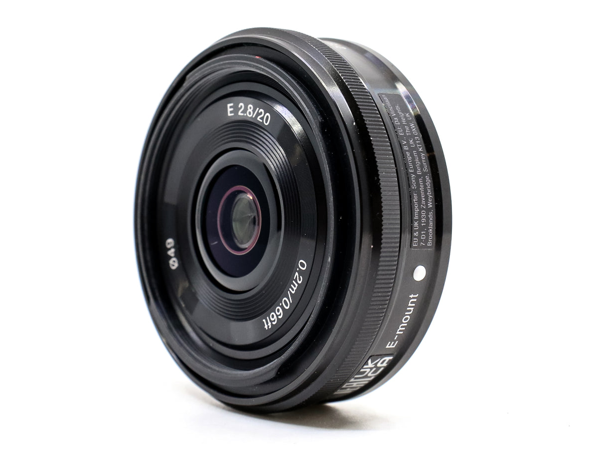 Sony E 20 mm f/2.8