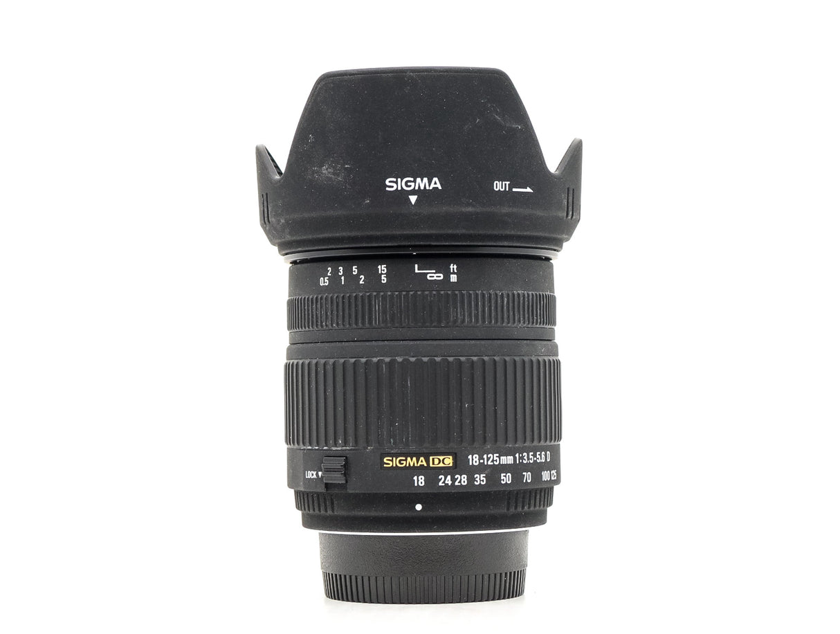 Sigma 18-125mm f/3.5-5.6 DC - Compatibile con Nikon