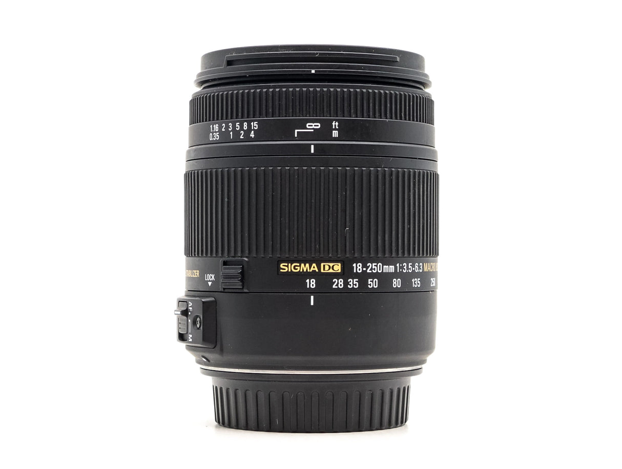 Sigma 18-250mm f/3.5-6.3 DC Macro OS HSM - Compatibile con Canon EF-S