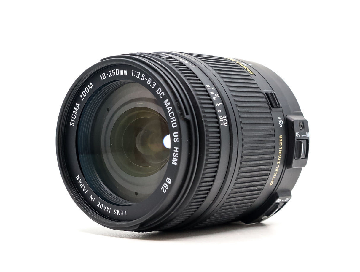 Sigma 18-250mm f/3.5-6.3 DC Macro OS HSM - Compatibile con Canon EF-S