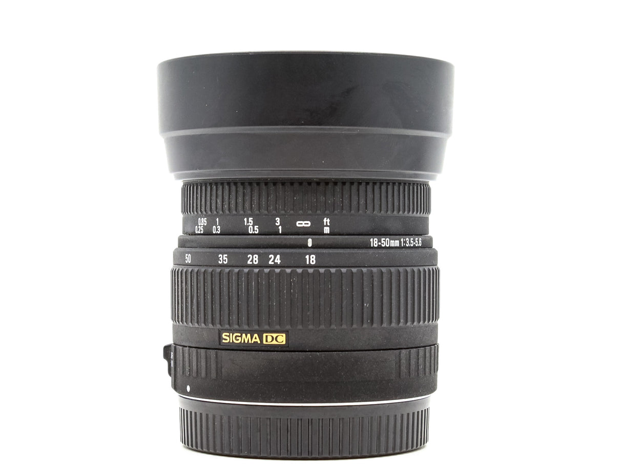 Sigma 18-50mm f/3.5-5.6 DC - Compatibile con Canon EF-S