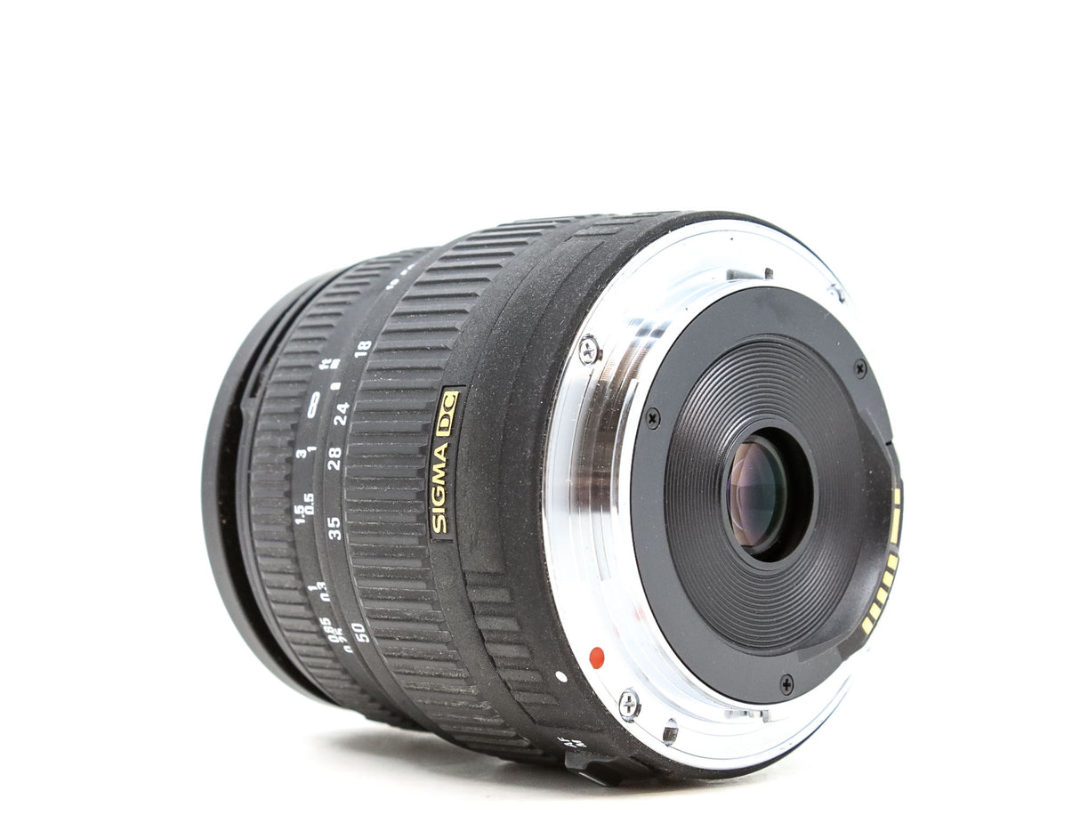 Sigma 18-50mm f/3.5-5.6 DC - Compatibile con Canon EF-S