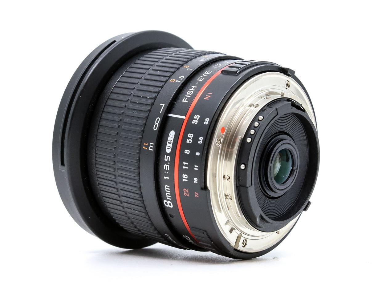 Samyang 8mm f/3.5 UMC CS II - Compatibile con Micro Quattro Terzi