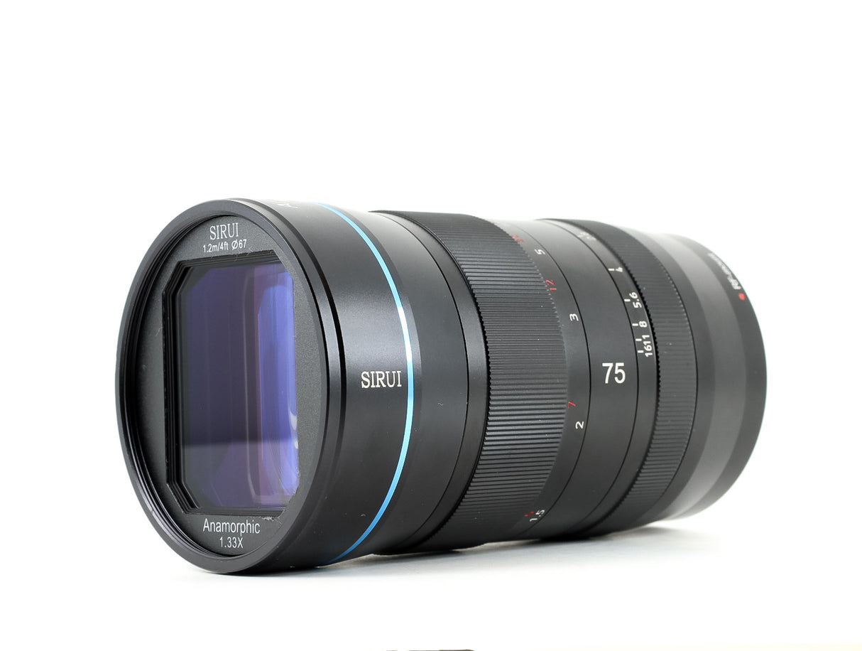 Sirui 75mm f/1.8 1.33x Anamorfico - Compatibile con Canon RF