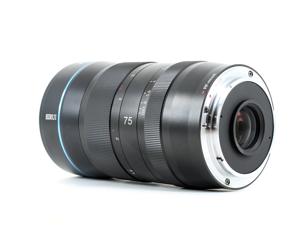 Sirui 75mm f/1.8 1.33x Anamorfico - Compatibile con Canon RF