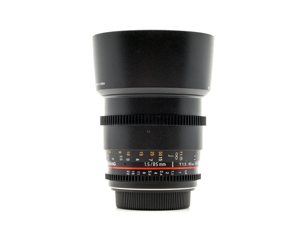 Samyang 85mm T1.5 AS UMC II - Compatibile con Canon EF