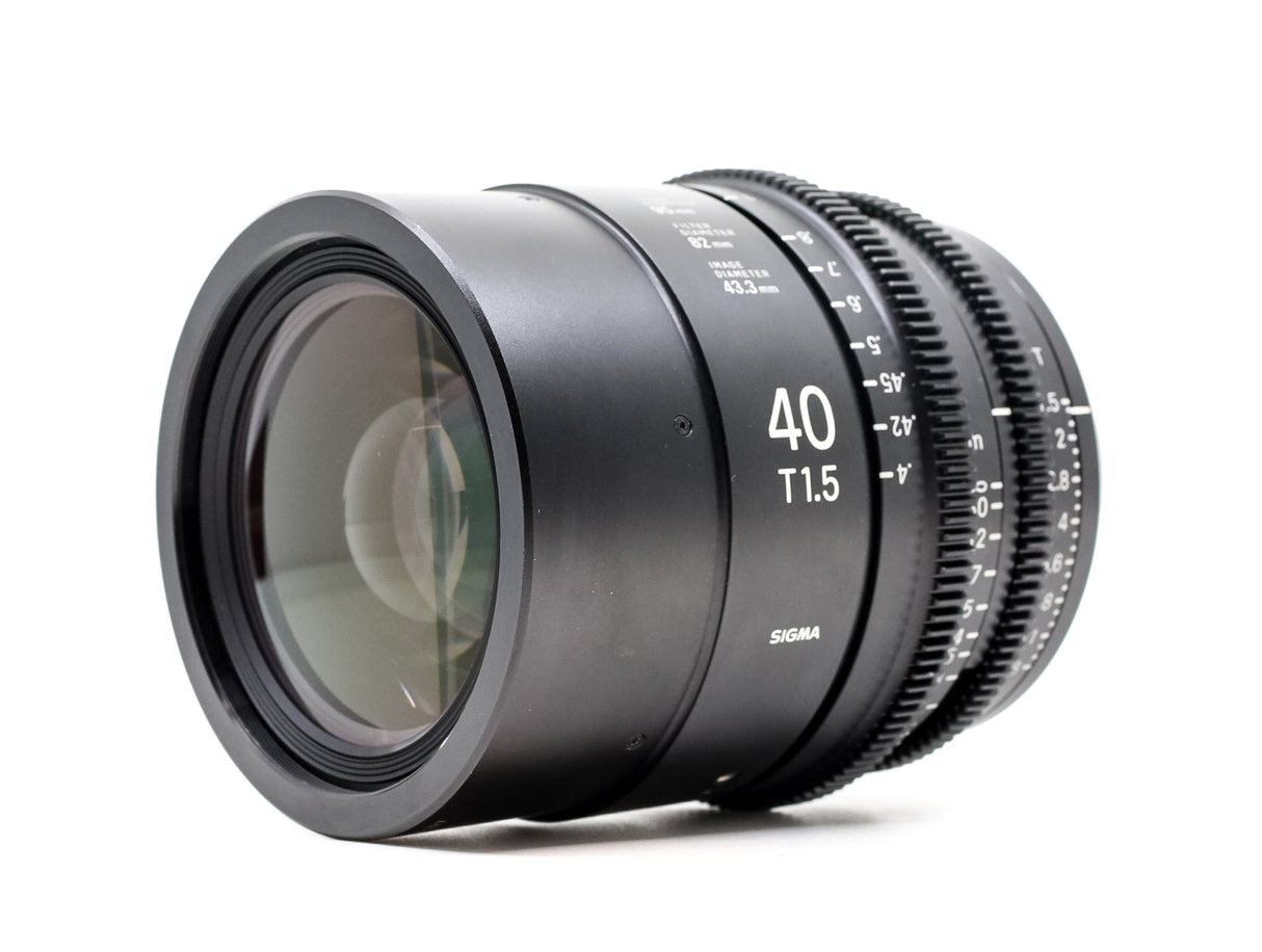 Sigma 40mm T1.5 FF - Compatibile con Canon EF