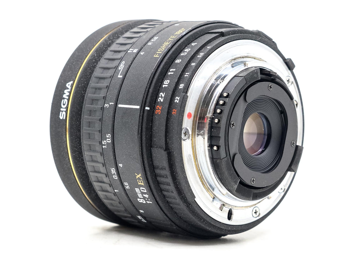 Sigma 8mm F/4 EX Fisheye - Compatibile con Nikon