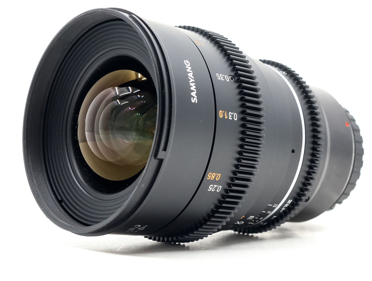 Samyang 24mm T1.5 Cine VDSLR MK2 - Compatibile con Sony FE