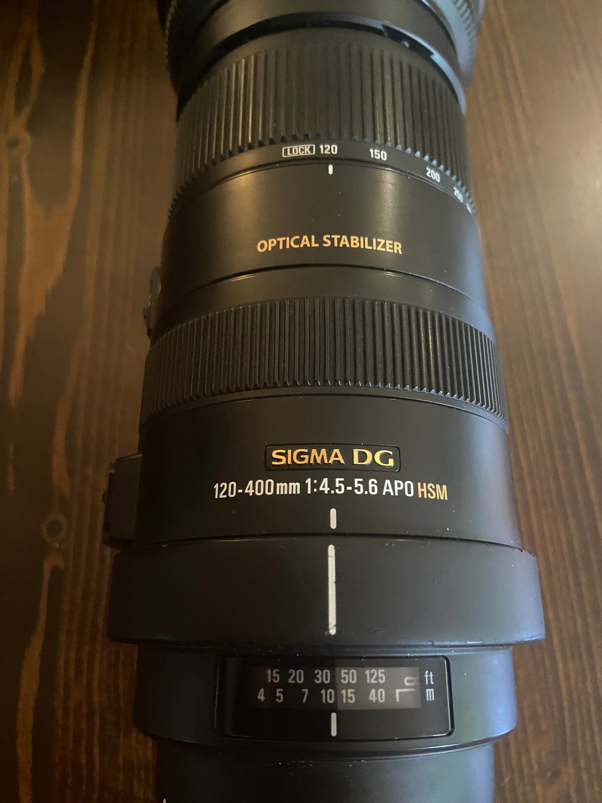 Sigma 120-400mm f/4.5-5.6Sigma 120-400mm f/4.5-5.6 APO DG OS HSM - Canon EF Fit3c39e0f7-ea84-416a-a94f-aae3a169f2bc