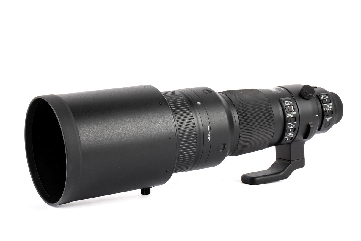 Sigma 500mm f/4 DG OS HSM SPORT - Compatibile con Nikon