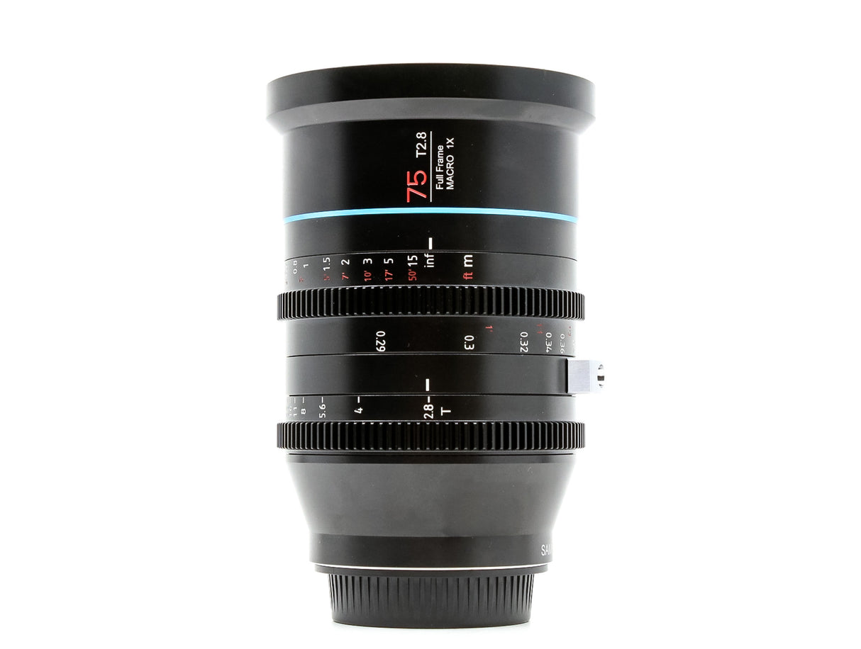 Sirui Jupiter 75mm T2.8 Macro Cinema - Compatibile con Canon EF