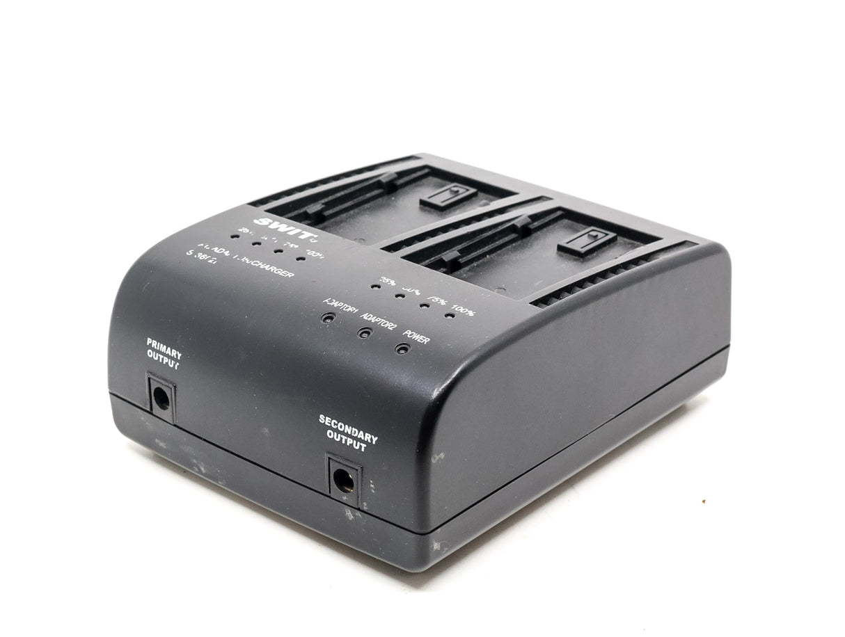 Caricabatterie/adattatore doppio SWIT S-3602D