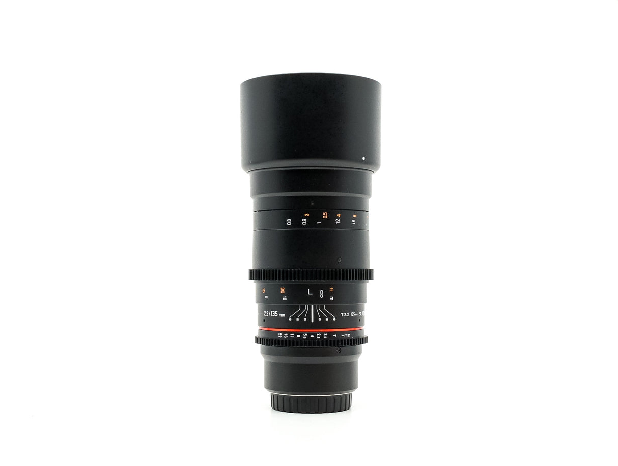Walimex 135mm T2.2 Cine - Compatibile con Micro Quattro Terzi