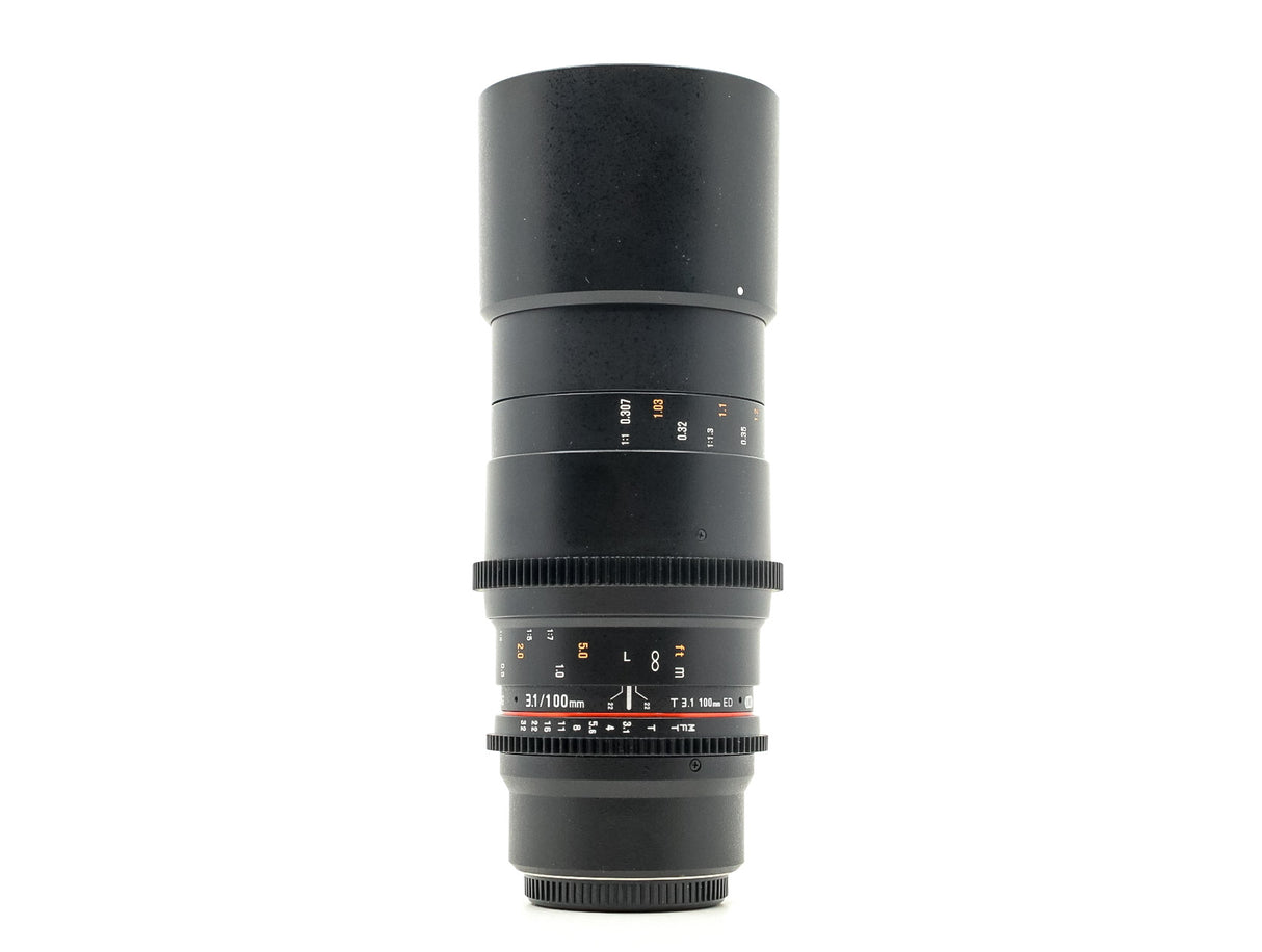 Samyang 100mm T3.1 Cine ED UMC Macro - Compatibile con Micro Quattro Terzi