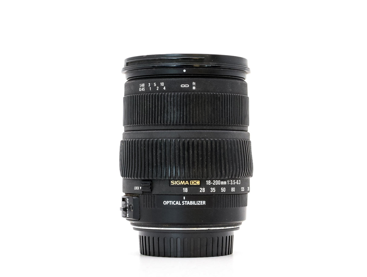 Sigma 18-200mm f/3.5-6.3 DC OS - Compatibile con Canon EF-S