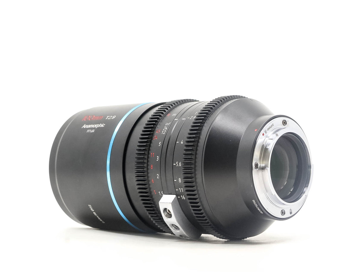 Sirui Venus 100mm T2.9 1.6x Anamorfico - compatibile con Sony FE