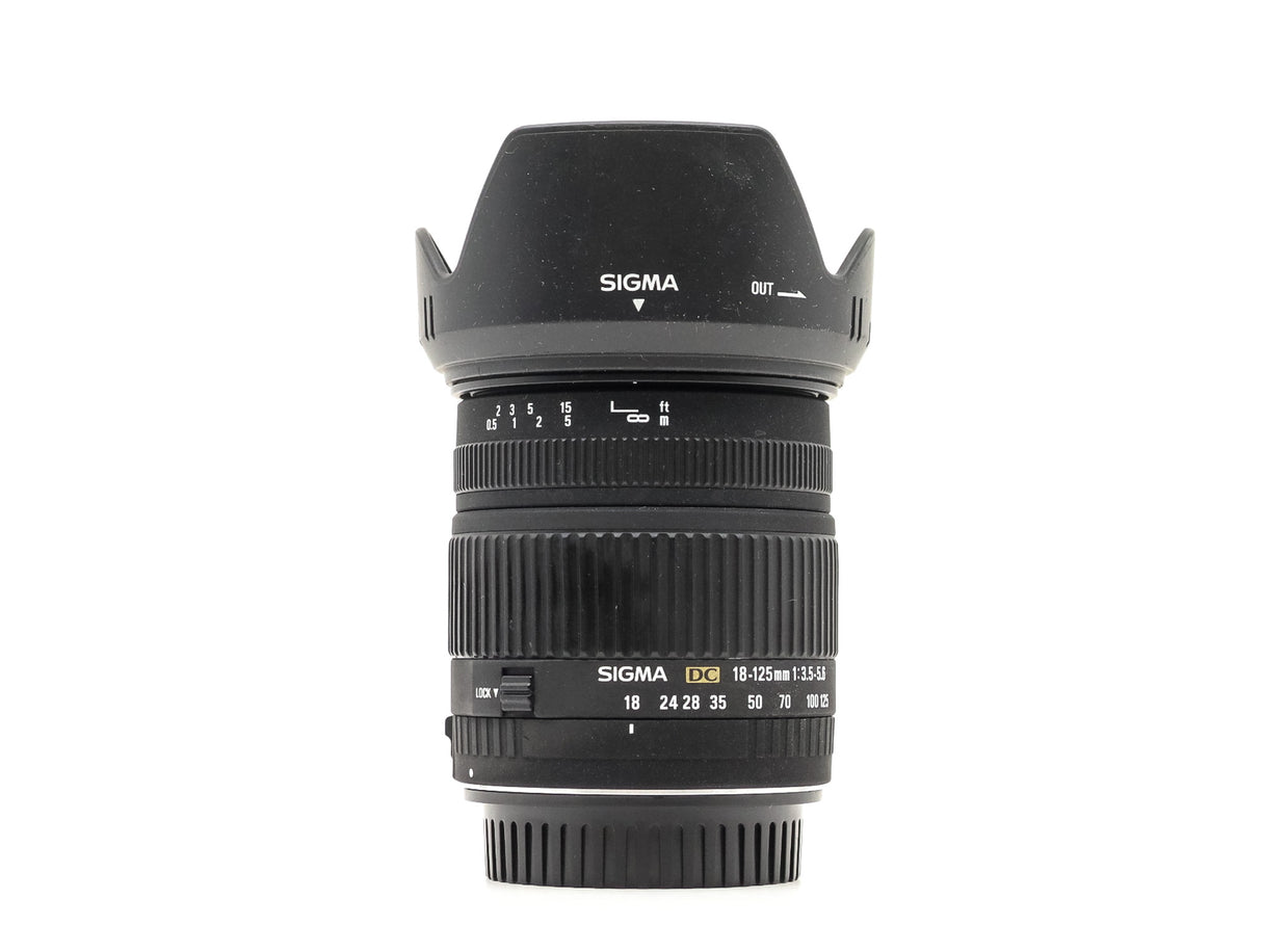 Sigma 18-125mm f/3.5-5.6 DC - Compatibile con Canon EF-S