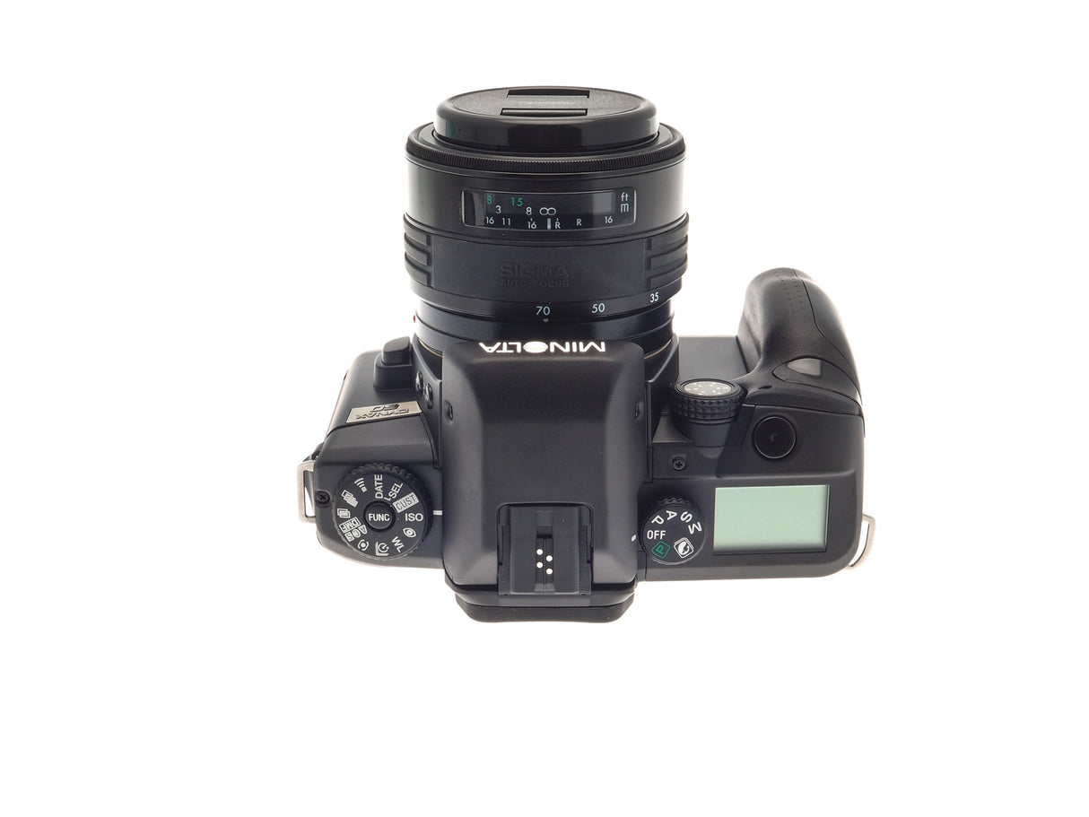 Minolta Dynax 60 Data + 35-70mm f3.5-4.5 Zoom-Master AF