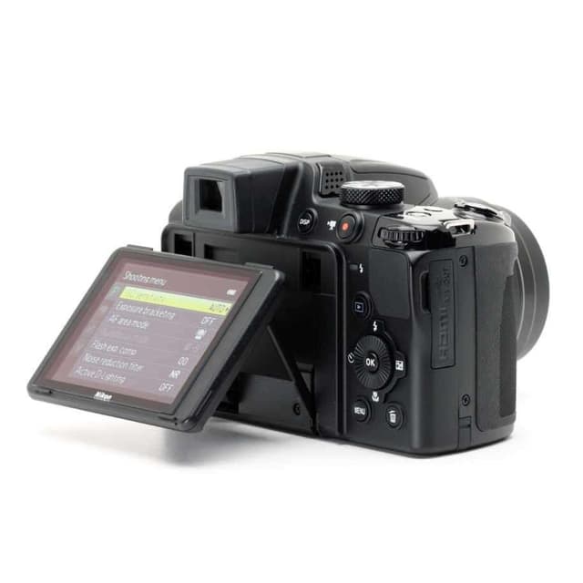 Fotocamera Bridge Coolpix P510 - Nera + Nikon Nikkor 42X Zoom ottico grandangolare ED VR 24-1000mm f/3-5.9 f/3-5.9