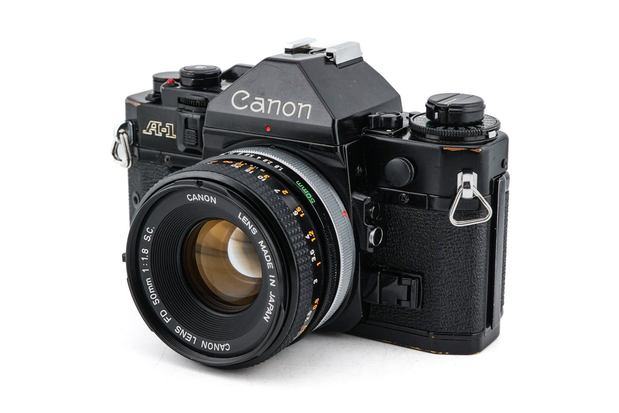 Canon A-1 + 50mm f1.8 SC