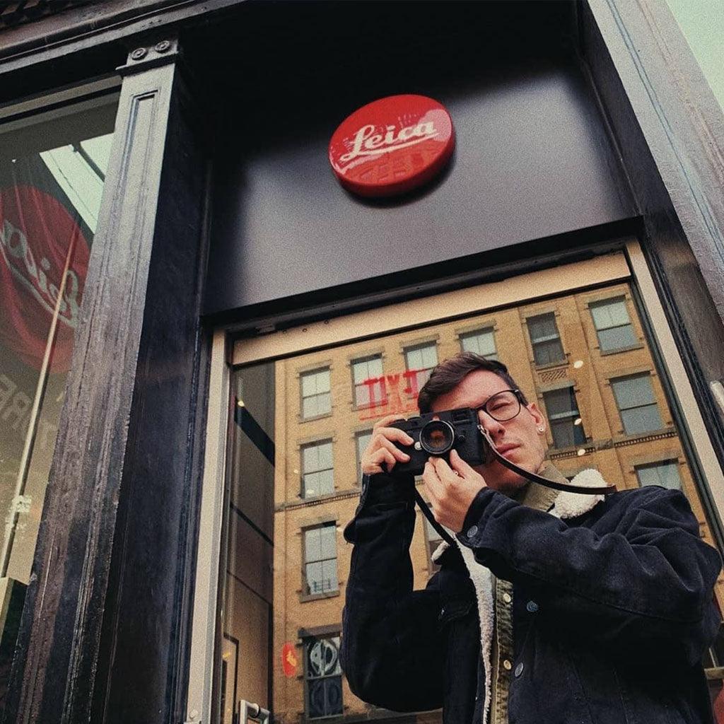 Berlin #102 - Brown Leather camera strap