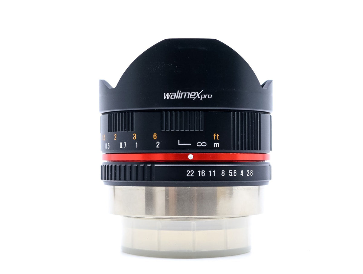 Walimex Pro 8mm f/2.8 UMC Fisheye - Fujifilm X Fit · imagen principal