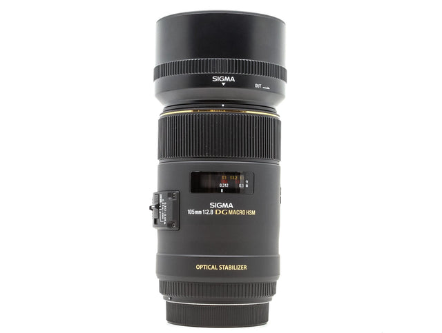 Sigma 105mm f/2.8 EX DG Macro OS HSM - Canon EF Fit - segunda mano - excelente estado - foto principal - SKU 3778456 - Camera