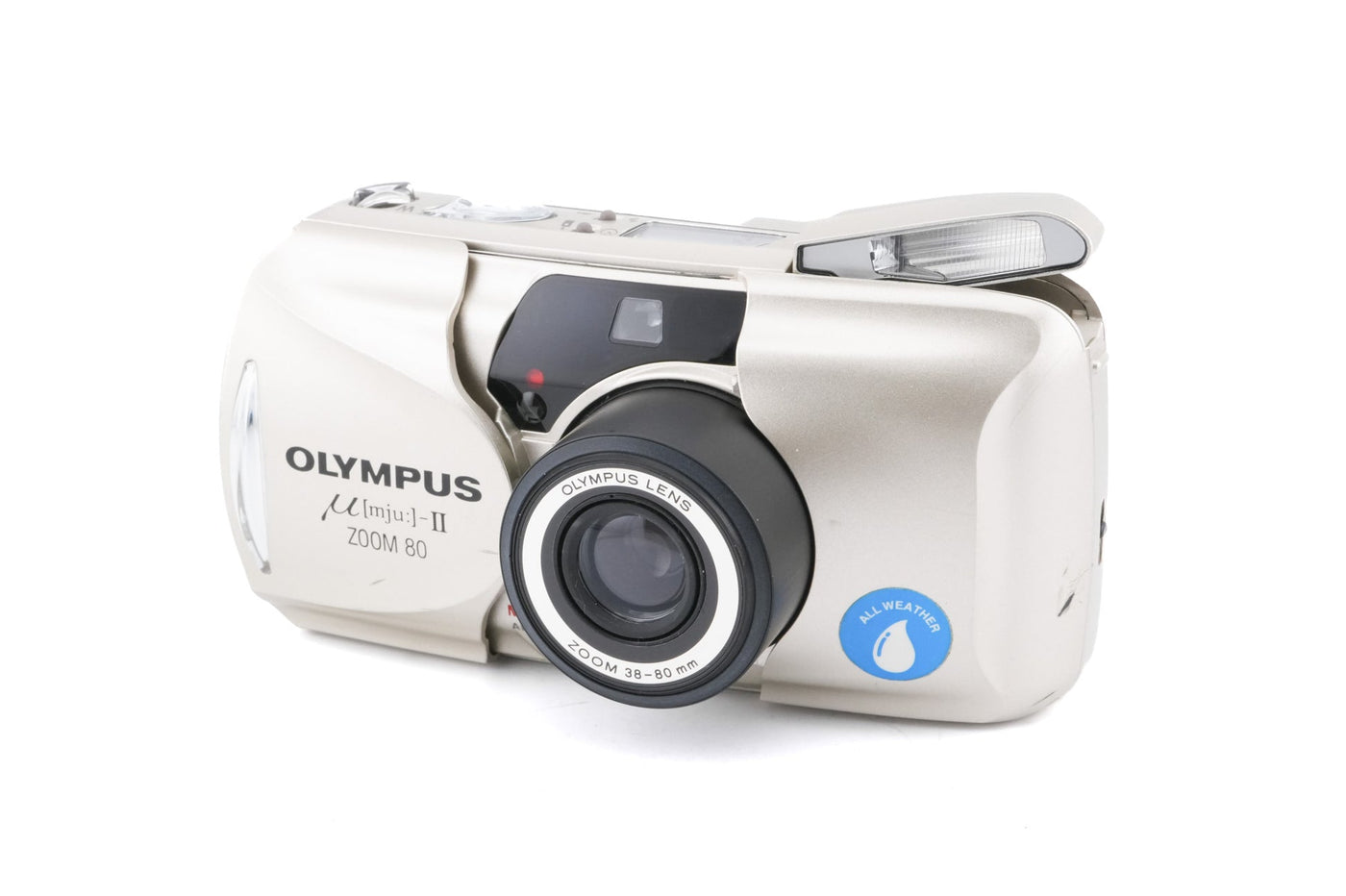 Olympus MJU II Zoom 80 - 35mm Film Camera Mint Compact · imagen principal