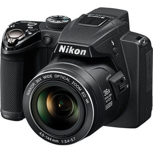 Fotocamera Bridge Coolpix P500 - Nera + Nikon Nikkor 36X Zoom ottico grandangolare ED VR 22,5-810 mm f/3,4-5,7 f/3,4-5,7 