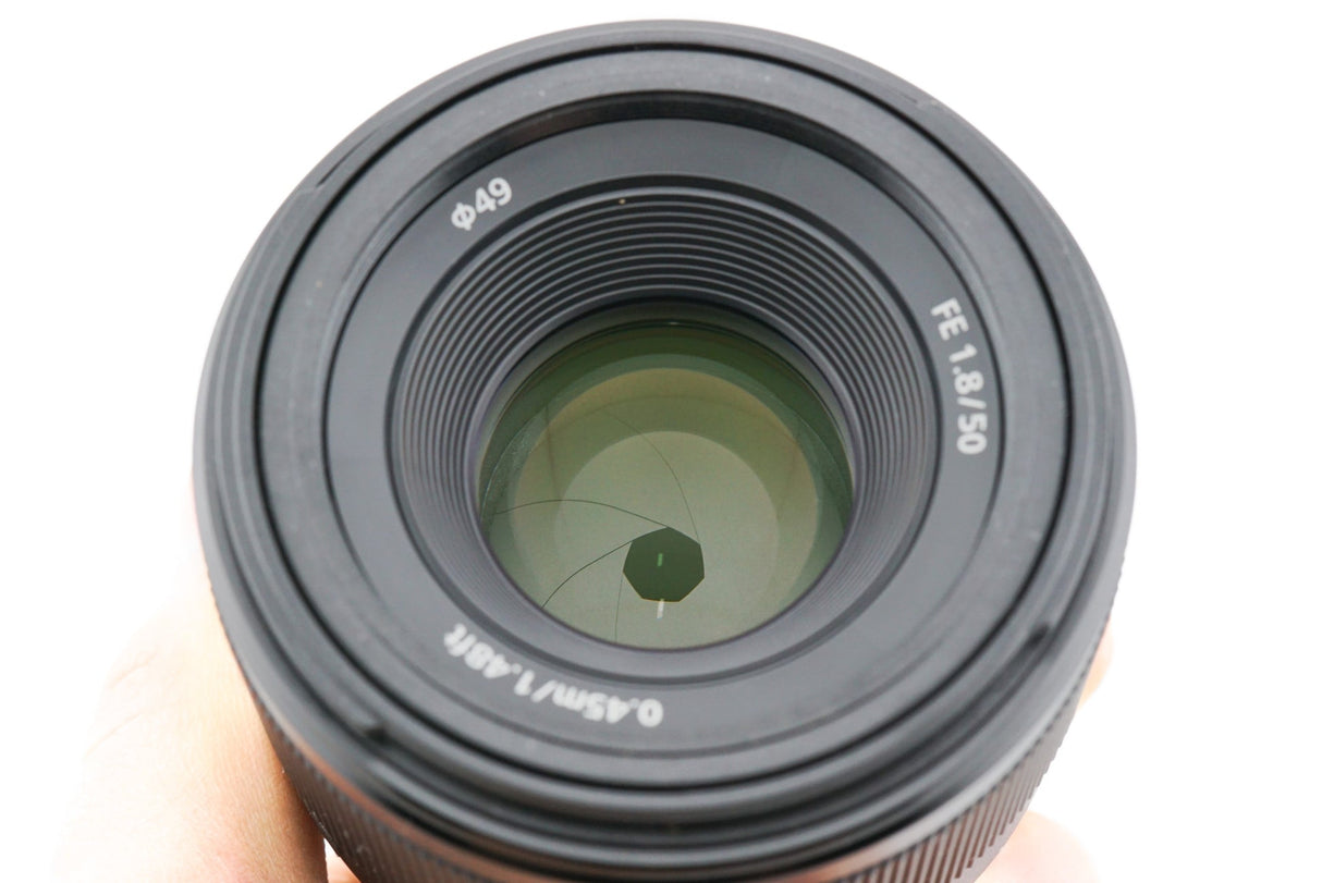 Sony 50mm f1.8 FE - (Sony E-mount) black 