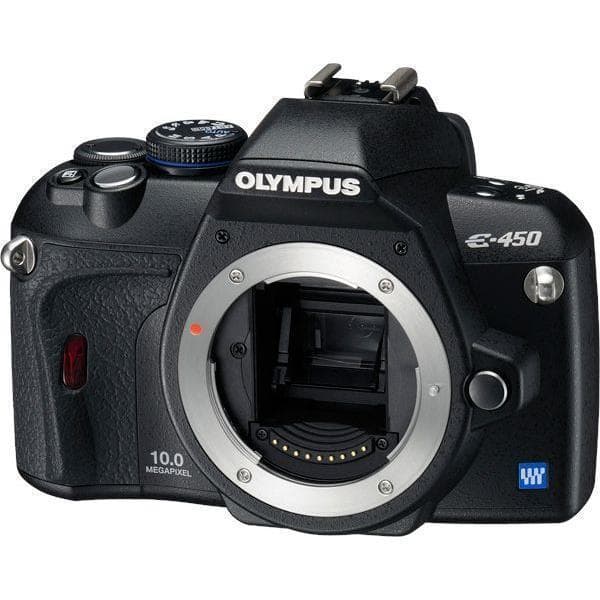 SLR E-450 - Black + Olympus Olympus 14-42mm 1:3.5-5.6 ED f/3.5 · imagen principal