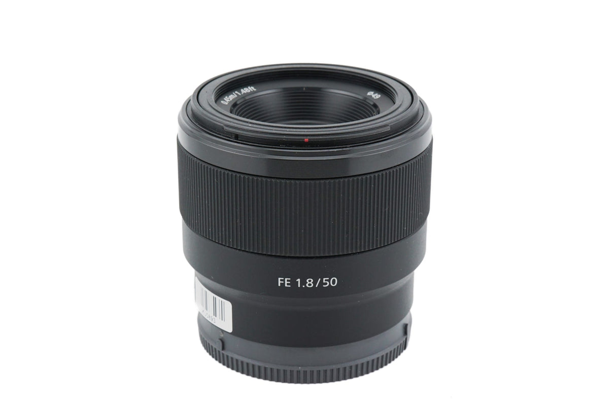 Sony 50mm f1.8 FE - (Sony E-mount) black 