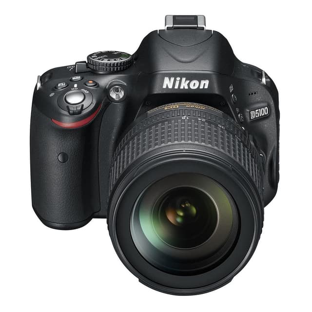 SLR D5100 - Black + Nikon Nikon AF-S DX Nikkor 18-105 mm f/3.5-5.6 G ED VR f/3.5-5.6G  · main image