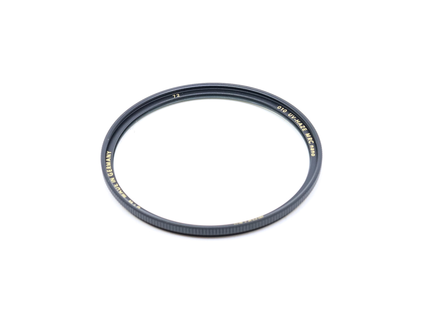 B+W 72mm Master 010 UV-Haze MRC Nano Filter · imagen principal