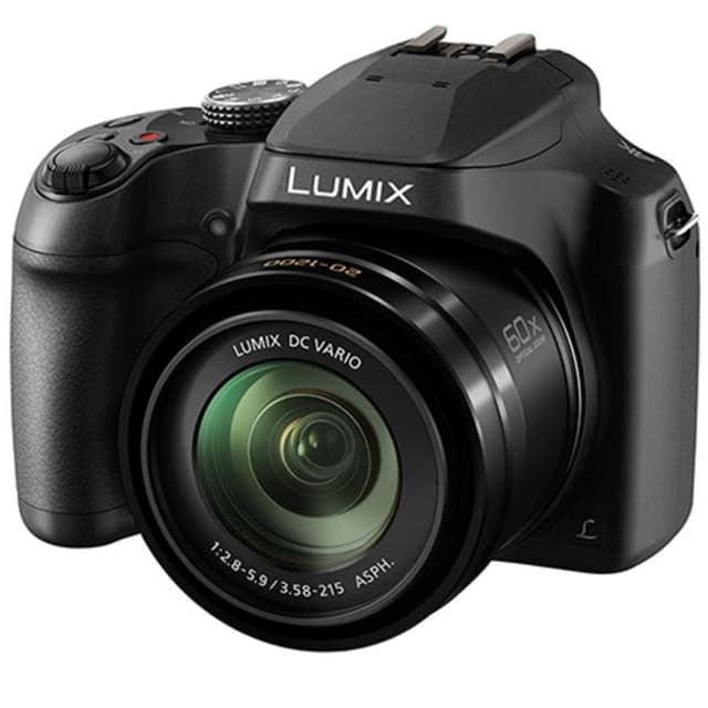 Lumix DC-FZ80 Bridge Camera - Black + Lumix Lumix DC Vario ASPH 20-1200 mm f/2.8-5.9 f/2.8-5.9 · imagen principal