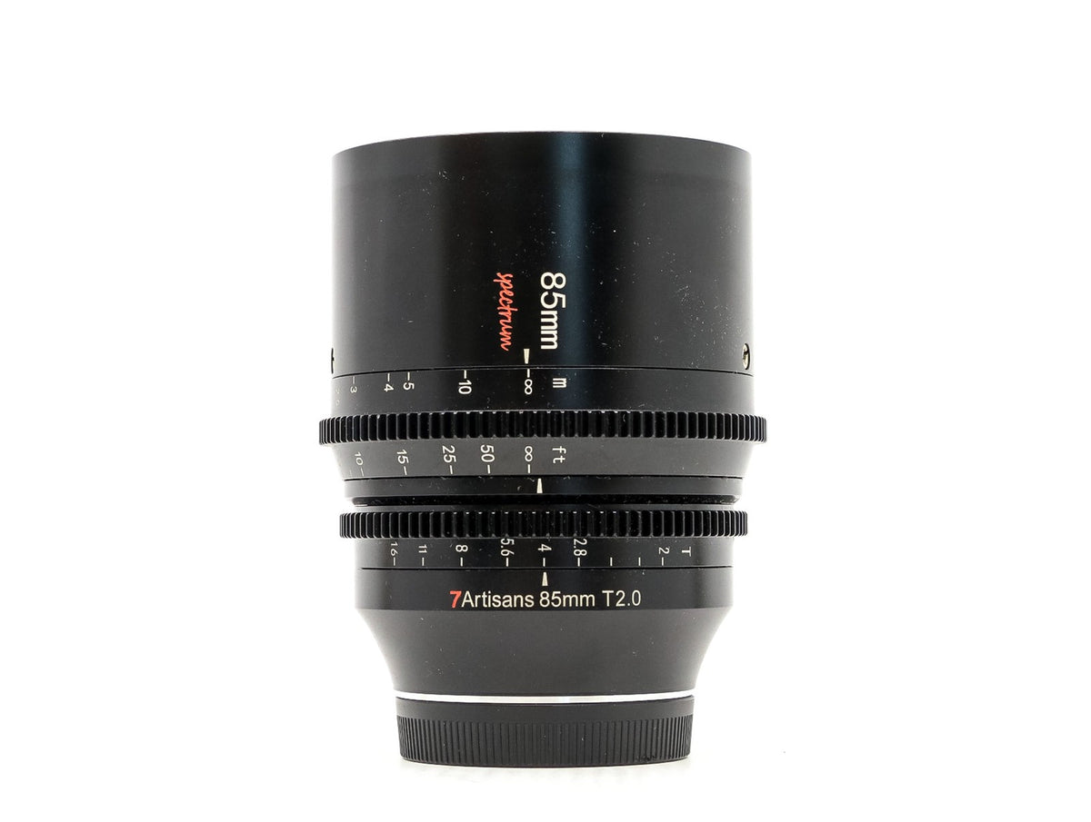 7Artisans 85mm T2.0 Spectrum - Sony FE Fit · imagen principal