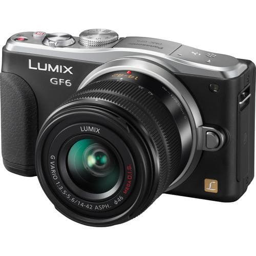 Lumix DMC-GF6X - Black + Panasonic Lumix G Vario 14-42mm f/3.5-5.6 II ASPH Mega OIS f/3.5-5.6 · imagen principal