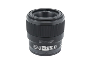 Sony 50mm f1.8 FE - (Sony E-mount) black 