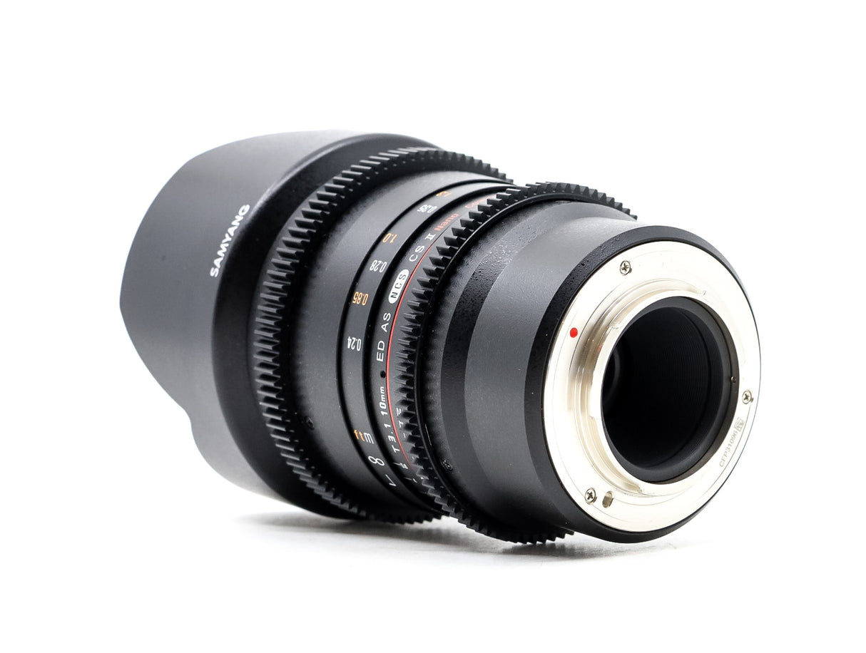 Samyang 10mm T3.1 Cine VDSLR ED AS NCS CS II - Compatibile con Micro Quattro Terzi 