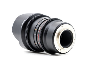 Samyang 10mm T3.1 Cine VDSLR ED AS NCS CS II - Compatibile con Micro Quattro Terzi 